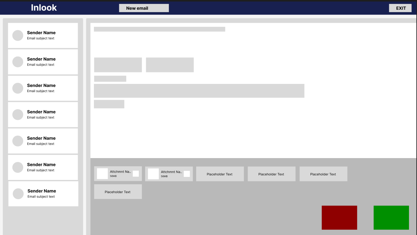 Wireframe: sending phishing emails